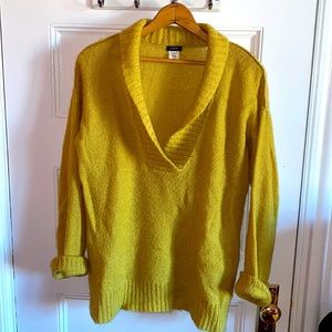 J.Crew yellow sweater